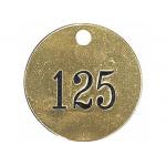 Numbered Tag Brass Interlocking Stencils Friendly Environment Material for sale