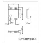 Integrated Circuit Chip LB11961V-TLM-E SANYO SSOP-16 New and Original