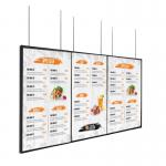 Ultra Narrow LCD Advertising Display Module Digital Menu Boards For Restaurants