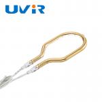 200-6000W Power Ring Quartz Infrared Lamps with Customized Gold Coated Single Tube Heating Accessories for sale