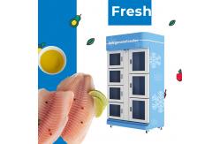 China Fresh Refrigerate Cooling Locker Vending Machine To Keep Sea Food Meat Fresh supplier
