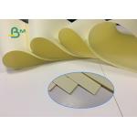 Wood Pulp Ntural Color Uncoated Woodfree Paper , High - grade Yellow Writing Paper For Printing for sale
