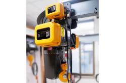 China 2ton Electric Chain Hoist with double lifting speed with Warranty 1 year supplier