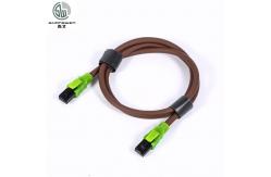 China Luminous Ethernet Patch Cable 4P PVC LSZH Jacket High Speed Copper Cable supplier