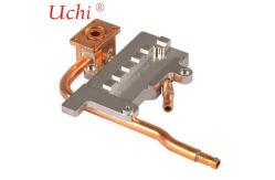 China 100x120x20mm Copper Cooling Plate with Soldering Process supplier