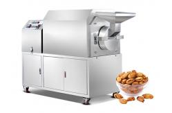 China Peanut Soybean Seed Barley 50kg/time Nut Roasting Machine supplier