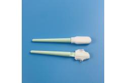 China Big Sponge Tip Head Make Polyurethane Foam Swab Short Stick supplier