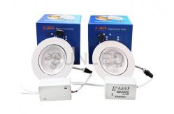 China 220V 3W Recessed COB Led Downlight Ceiling Surface Mounted supplier