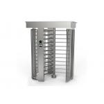 SS304 Full Body Turnstile Single Passage Automatic LED Light Indicator 0.2S
