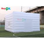 LED Light Inflatable Cube Tent Event Wedding Tents House Nightclub For Rental for sale