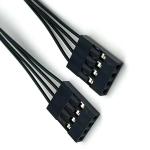 Customized Length Electrical Wire Harness Dupont 4 Pin To JST SH 1.0 4 Pin Connector for sale
