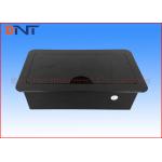Double Power Pulling Table Cable Cubby For Conference Desktop AV Solutions
