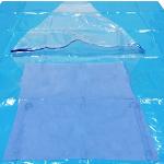 White Disposable Surgical Drapes Nonwoven Fabric Anti Static Individual Package for sale