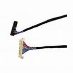 AWG26-28 Wire Gauge 105C Rated Temperature LVDS Serial Cable with Low-Voltage Display Compatibility for sale