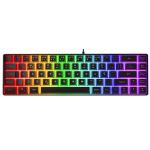 79-Key RGB Gaming Keyboard Customizable Keys Rainbow Backlit USB Plug-Play for sale