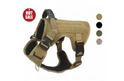 China Oem Easy Walking Training Tactical Pet Harness Adjustable Chest Dog Harness supplier