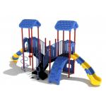 ODM LLEPE Outdoor Playground Playhouse With Tube Plastic Slides