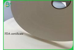 China 400mm Width 60gsm 120gsm Drinking Straw Base Paper Roll For Coffee Straw supplier