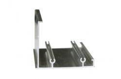 China Smoothness Construction Aluminum Profile Customized Powder Spray Coated supplier
