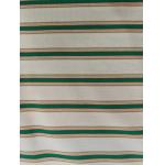 Anti-Pilling And Breathable And Soft Cotton ​Striped Material Fabric For T-Shirt for sale