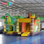 Commercial PVC Bounce House Jumping Bouncy Castle Inflatable Bouncer With Slide