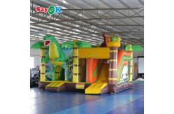 China Commercial PVC Bounce House Jumping Bouncy Castle Inflatable Bouncer With Slide supplier