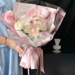 Brilliant Series Flower Wrapping Paper Wholesale Flowers Floral Materials Flower Shop Supplies Relief Art Flower Wrapping Paper for sale