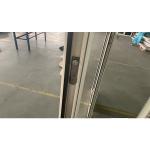 PVC Triple Glazed French Casement Window Door Vinyl With Security Net