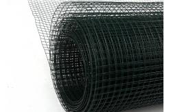 China Green Pvc Coated Welded Wire Mesh For 1/2Square Hole Shape supplier