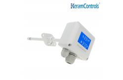 China 4-20mA LCD Display Temp Humidity Transmitter For Greenhouse supplier