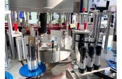 China Rotary Spring Water Carbonated Drink Bottles Sticker Labeling Machine High Speed supplier