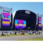 P2.5 Fixed Large Outdoor Waterproof LED Die-Casting Aluminum Screen Stage Screen for sale