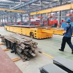 Self Propelled AGV Automated Guided Vehicle Battery Powered Remote Control