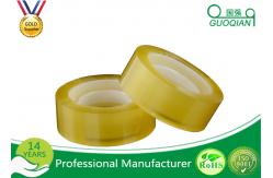 China BOPP Acrylic Transparent Fragile Packing Tape , Custom Packaging Tape Light Weight supplier