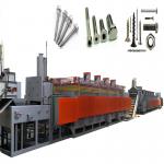 WONDERY Electric Continuous Carburizing Tempering Mesh Belt Furnace with Accurate Temperature Control 500KW for Fasteners Heat Treatment for sale