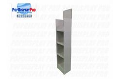 China Beverage Floor Merchandising Shelf Display Heavy Duty Loading 4C CMYK supplier