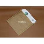 No Fading Kraft Paper Bubble Mailers PE Material With 2 Sealing Sides for sale