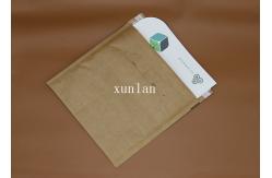 China No Fading Kraft Paper Bubble Mailers PE Material With 2 Sealing Sides supplier