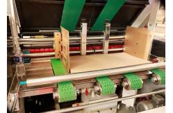 China 1300mm 3 Layer Flute Laminating Machine For Cardboard 6000pcs/H supplier