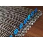 Sus304 Seafood Processing Spiral Conveyor Belt for sale