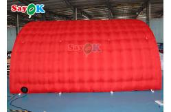 China 210D Oxford Cloth Inflatable Tunnel Tent Advertising Custom Blow Up Channel Tent supplier