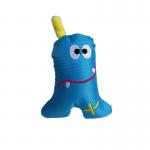Bite Resistant Oxford Blue Triangle Sea Monster Pets Plush Toys for sale
