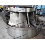 Custom Stainless Steel Hydro Turbine Runner Blades Adjustable Angle And Speed for sale
