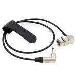 Tentacle Right Angle 3.5mm TRS To Straight Audio BNC Timecode Cable HIFI Assembly for sale