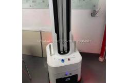 China Voice Intercom Bacteria Killing Disinfecting UV Sterilizer Robot supplier