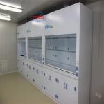 Reliable Polypropylene Chemical Fume Hood Lab Stink Cupboard ≤60dB Noise 400m3/h Airflow