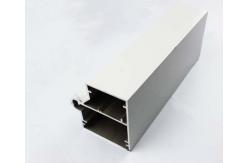 China Multifunction Aluminum Curtain Wall Profile Squar / Round For Production Line supplier
