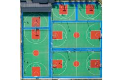 China IAAF Approved Moistureproof PU Athletic Flooring Systems Fadeless supplier