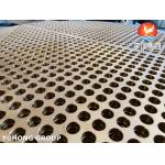 ASME SB171 UNS C71500 Copper Nickel Alloy Tubesheet Forged Heat Exchanger Plate for sale
