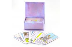 China 400gsm Coated Paper Tarot Cards 78 Oracle Cards With Magnetic Box supplier